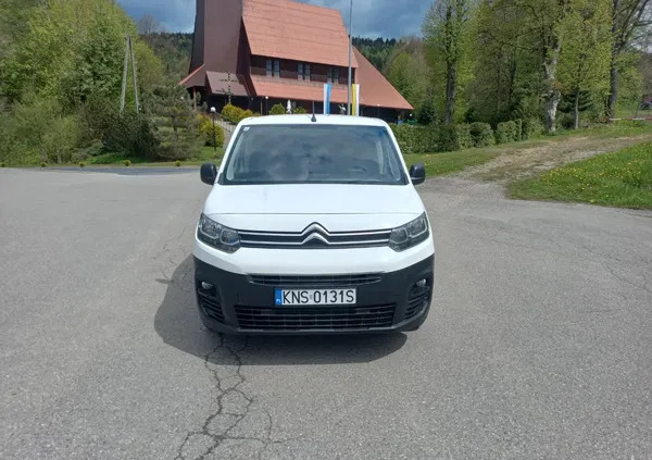 małopolskie Citroen Berlingo cena 39900 przebieg: 172000, rok produkcji 2019 z Stargard